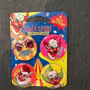 KILLER KLOWNS FROM OUTER SPACE Buttons